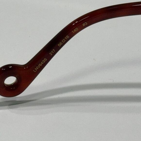 Lanvin Mother & Child 56mm Gradient Cat Eye Sunglasses Light Havana - Picture 7 of 15